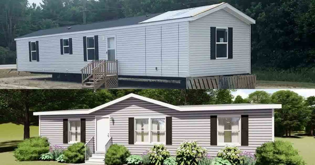 Single Wide vs Double Wide Manufactured Homes