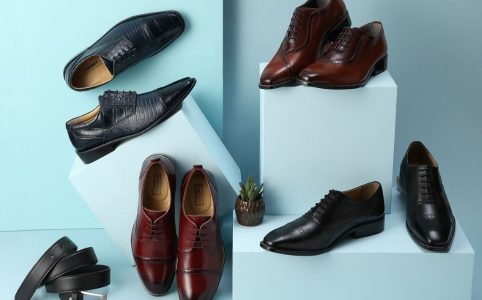 Men's business casual shoes with a sharp and professional design